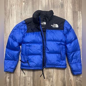 North Face Blue Down Puffer - Women - Size Small - Excellent Condition